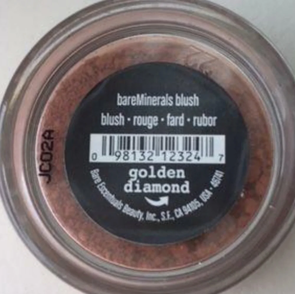 ❇️🧚‍♀️GOLDEN DIAMOND MINI BareMinerals DISCONTINUED Blush NWT